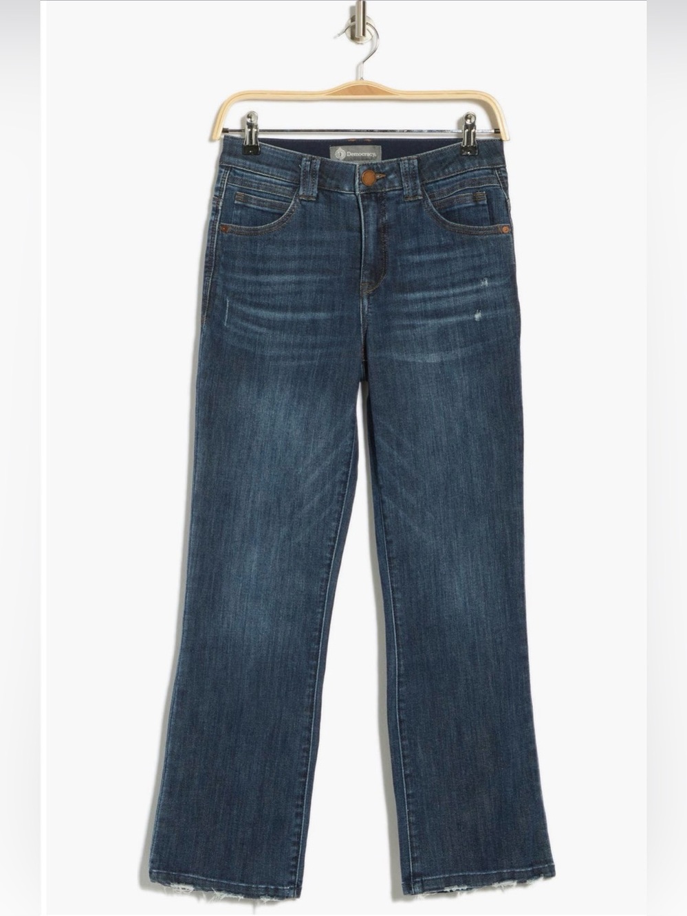 Democracy Dark Wash Wide Leg Jeans - Navy (Open to Offers) - Picture 5 of 5